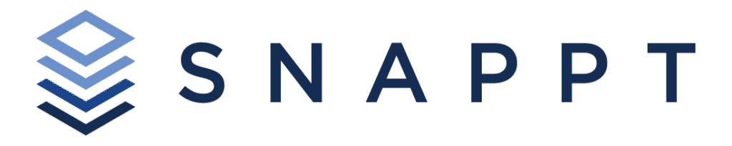 SNAPPT logo with four overlapping, tilted squares in gradient blue shades to the left of "SNAPPT" in bold, dark blue capitals. Explore The Juliette Floor Plans for Your Dream Home with this distinctive design.